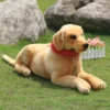 simulation animal dog realistic labrador plush toy golden retriever dog kids play doll for children Early 3 - Labrador Gifts